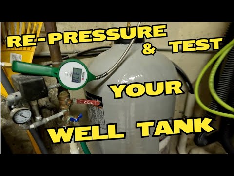 How To Test & Repressurize Your Well Water Pressure Tank | Don't Let Your Pump Short-Cycle