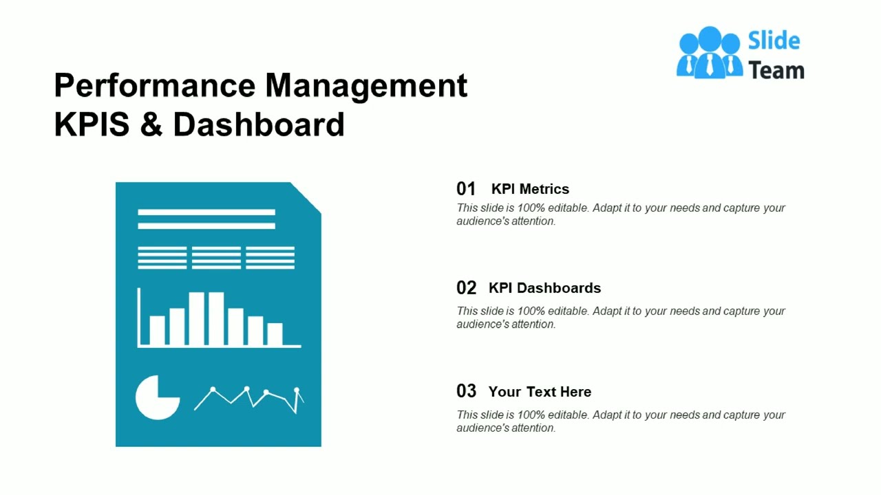 Performance Management KPIs And Dashboard KPI Metrics Ppt Powerpoint Presentation
