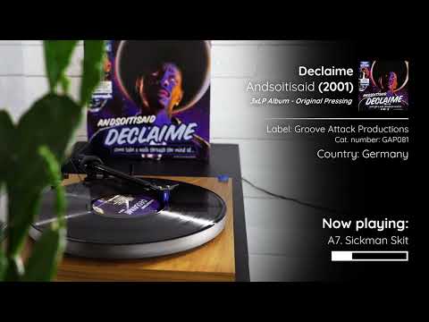 Declaime - Andsoitisaid (2001, 3xLP Album) | Full Vinyl Rip