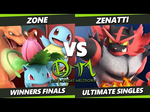 DAT MM 275 Winners Finals - Zone (Pokemon Trainer, Palutena) Vs. Zenatti (Incineroar, Pyra Mythra)