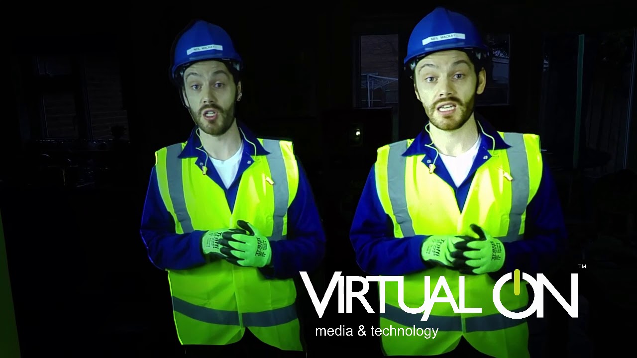 Virtual On Virtual Presenter or  mannequin