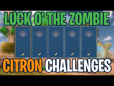ROLL OUT! Luck o' the Zombie Citron Challenges! Plants vs. Zombies: Battle for Neighborville