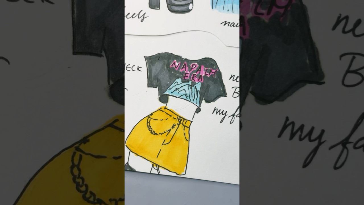 HOW ITS DONE lyric art #kpopdemonhunters #kpop #drawing #art #sketch #draw #rumi #mira #zoey