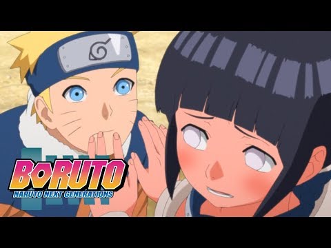 Boruto conoce a la joven Hinata