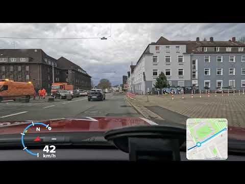 Das Stadion von Bochum kann für Fahranfänger böse Überraschung haben