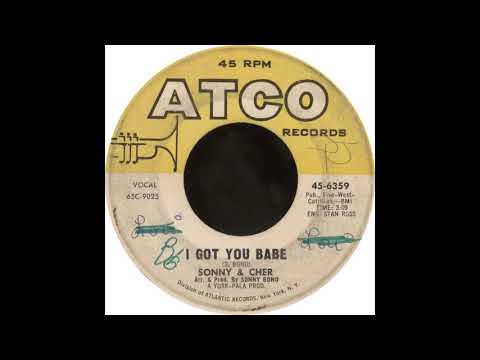 Atco 45-6359 - I Got You Babe - Sonny And Cher