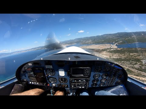 PPL Phase C: Graz - Rijeka/Krk (VFR) mit der DA20 Katana