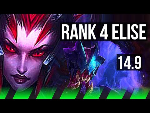 ELISE vs REK'SAI (JGL) | Rank 4 Elise, 5/1/7 | BR Grandmaster | 14.9