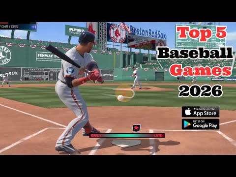Top 5 Best BASEBALL Games for Android & iOS 2026 | High Graphics | (Online/Offline)
