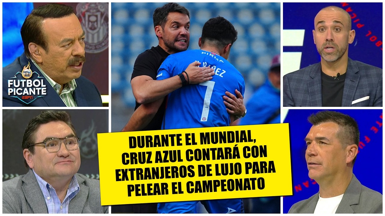 BÁJENSE TODOS DE LA NUBE Cruz Azul, el equipo con más POTENCIAL de CAMPEÓN: Huerta | Futbol Picante