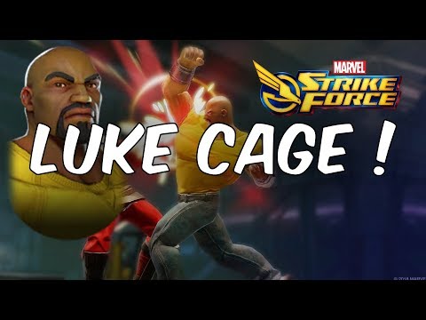 7 Star Luke Cage Rank Up & Gear Upgrade - Marvel Strike Force