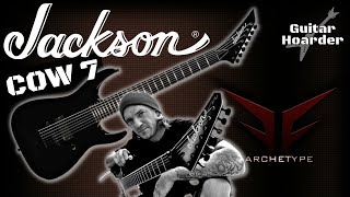 Video thumbnail for Jackson COW Christian Olde Wolbers 7 String ( Fear Factory ) - My Guitar Collection by Guitar Hoarder