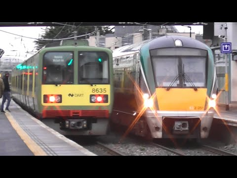 Irish Rail 22000 Class Intercity Train 22251 - Howth Junction Station, Dublin