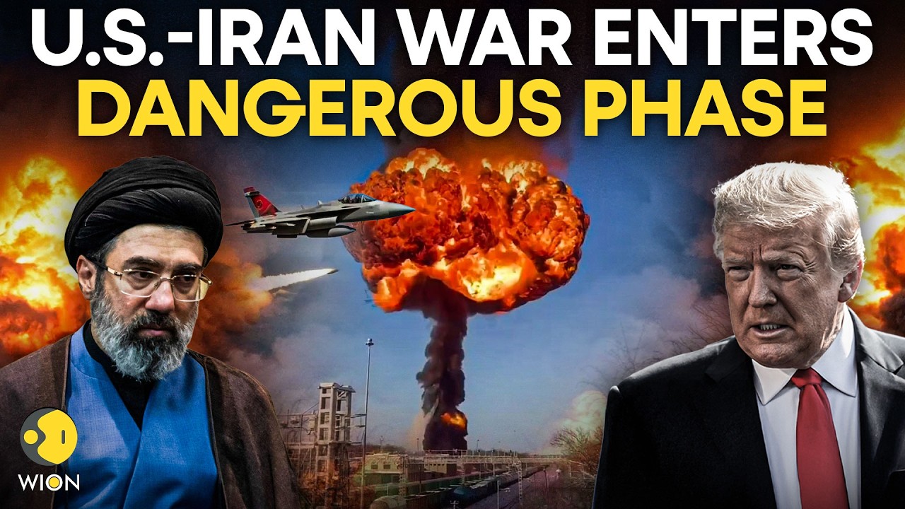 US-Iran War LIVE: Trump Declares Biggest Attack On Iran Again, Attacks Tehran's Energy Grid | WION