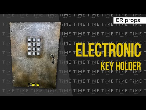 Electronic key holder. Individual device. Props for the escape room