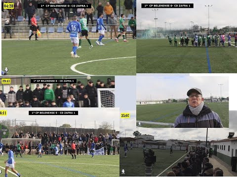 PARTE 1ª  CP BELENENSE - CD ZAFRA   (18-01-2026)