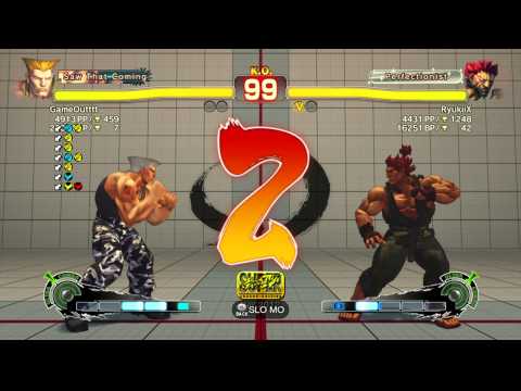 SSFIVAE~ Guile (GameOutttt) vs.  Akuma (RyukiiX) HD