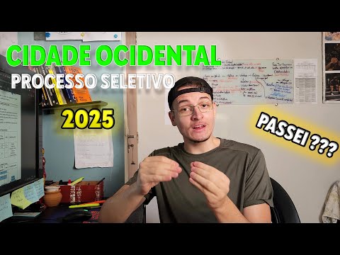 Cidade Ocidental Processo Seletivo 2025 - Resultado Preliminar!!!