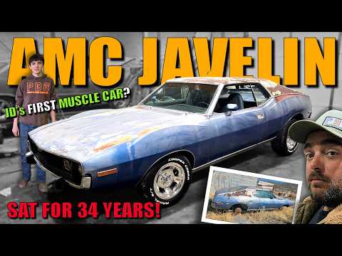 34-Year-Dead AMC Javelin ~ Will It Live and Become JD's First Muscle Car?