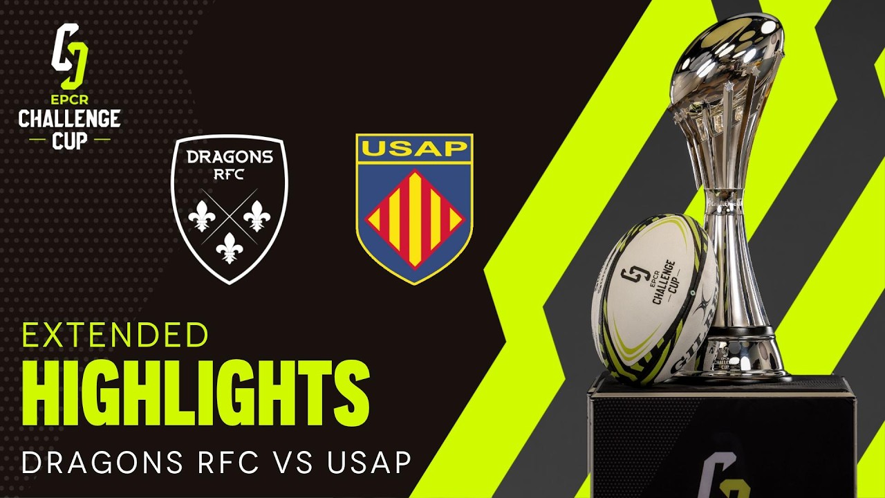 Extended Highlights - Dragons RFC v USAP │ EPCR Challenge Cup 2026/27