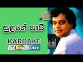 Sulage Pawee Karoake (Without Voice) | Milton Mallawarachchi | Sinhala Karaoke Songs | Without Voice