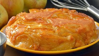 Tarta de Manzana en Sartén 🍎 ¡100% SIN HORNO! ✅