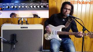 Video thumbnail for Roland Blues Cube Artist Demo and Review by Surjo by Surjo Bhattacharjee (OfficialSurjoMusic)