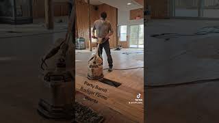 Sand that hardwood floor find the hidden beauty again!!
