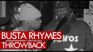 Busta Rhymes freestyle goes in hard! Throwback 1999