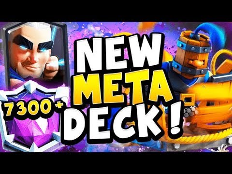 7300+ TOP LADDER with the #1 DECK in CLASH ROYALE RIGHT NOW!
