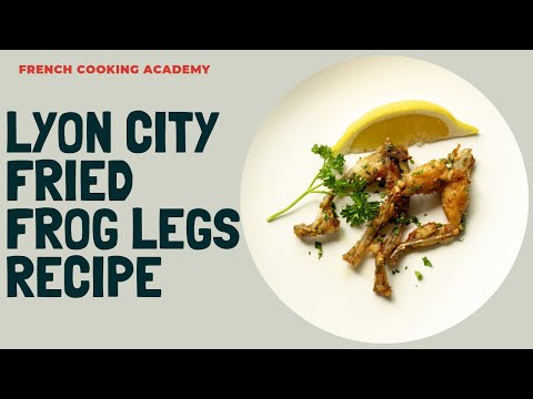 Lyon style frog legs recipe step by step | Cooking tutorial