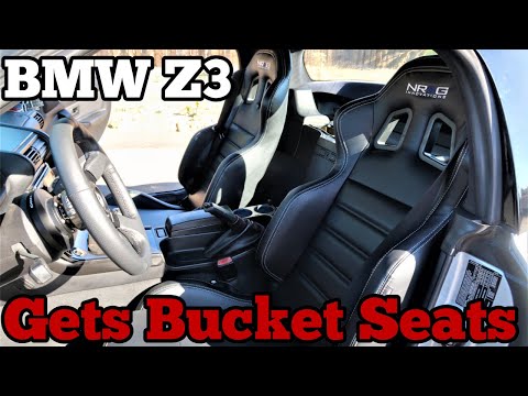MY BMW Z3 FINALLY GETS BUCKET SEATS!! (Will They Fit!?!?)