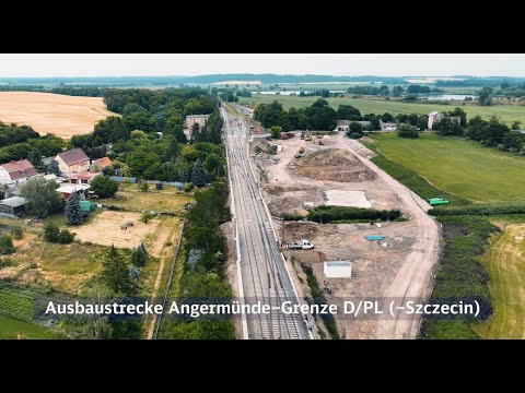 Angermünde – Grenze D/PL (– Szczecin) – Baustellenbesuch mit dem Projektleiter