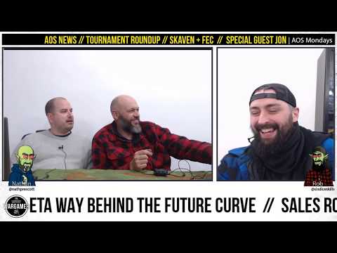 AOS Mondays // LVO / London Masters / Skaven and FEC Battletomes /