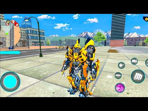 Bumblebee Multiple Robot Jet Bike Car Transformation Game 2026 New Fight - Android Gameplay