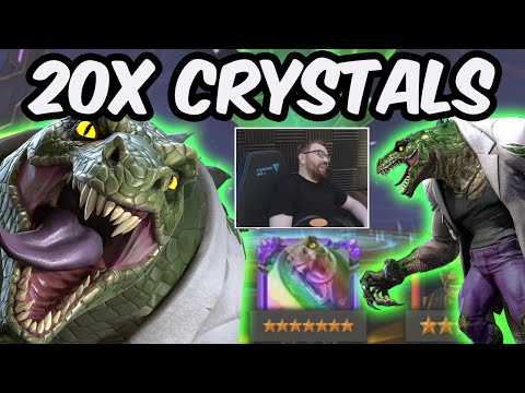 The Worst Crystal Opening Of 2025 - 20x 7 Star Lizard First Edition  - Marvel Contest of Champions