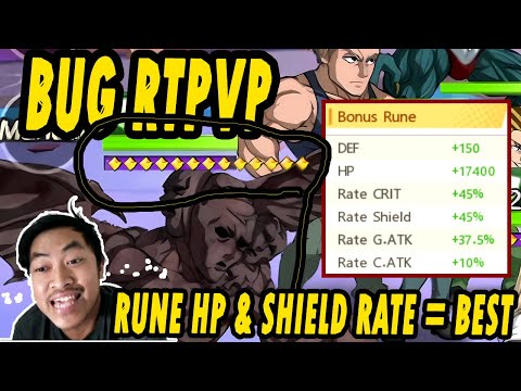 🔥🔥PAKE RUNE HP & SHIELD RATE = SPECIAL PROTECTION 14* [RTPVP BUG] - ONE PUNCH MAN The Strongest