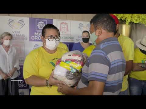 Estado e Várzea Grande entregam cestas básicas à famílias vulneráveis