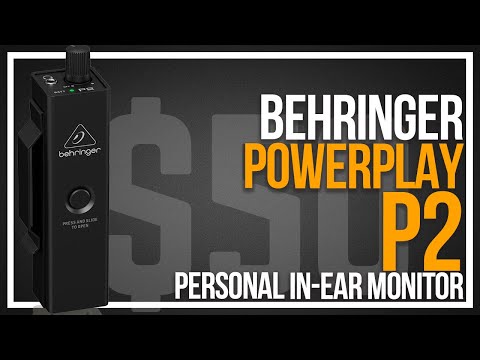 Behringer POWERPLAY P2 Ultra-Compact Personal in-Ear Monitor Amplifier | Unboxing, Setup, Review