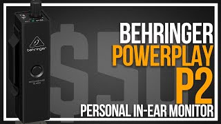 Video thumbnail for Behringer POWERPLAY P2 Ultra-Compact Personal in-Ear Monitor Amplifier | Unboxing, Setup, Review by AJaytheCEO