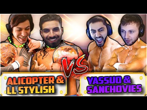 Alicopter - THE ULTIMATE TAGTEAM SHOWDOWN!! (ft. LL Stylish, Yassuo & Sanchovies)