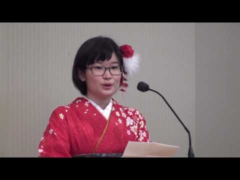 第48回大阪女学院短期大学学位授与式卒業生スピーチ