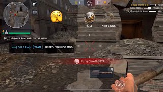 #ww2 battle combat || knife mode 🔥🤺