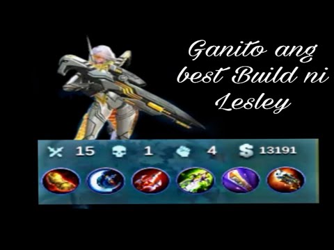 LESLEY RG, BEST BUILD 15 KILLS | #mobilelegend #lesley #mlcreator #creator #bestbuild #videos #mlbb