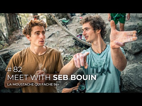 Adam Ondra #82: Meet with Seb Bouin / La Moustache qui Fache 9a+