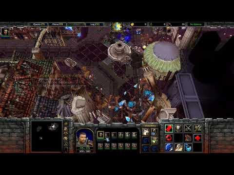 WC3. Custom campaign - "Exodus: The Violet Gate" (2023). Build 2.4. M1. Normal difficulty.