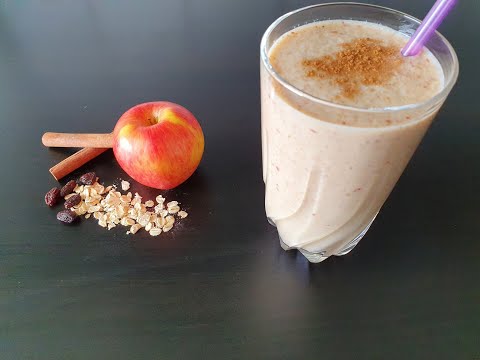 Æble & Havre Smoothie / Sund morgenmad