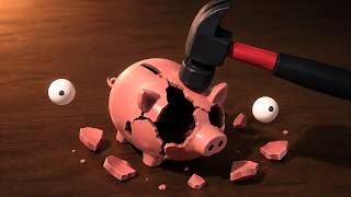 借金返済のために生きた貯金箱をブチ壊しまくって稼ぎまくるBills must be paid