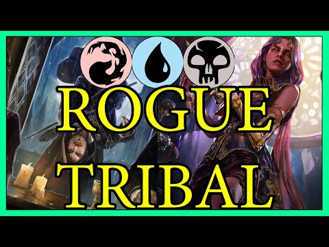 Grixis ROGUE TRIBAL!! Grixis Rogue Aggro Deck Guide!! Core Set 2021 Deck Guides (MTG ARENA)!!