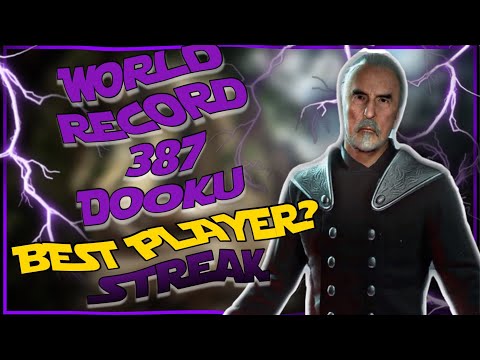 387 Count Dooku WORLD RECORD Killstreak | Yavin IV (GA)